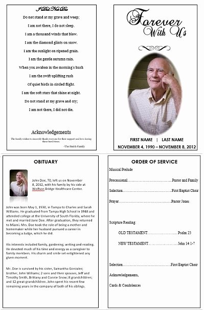 Funeral Service Outline Template Lovely 1000 Images About Printable Funeral Program Templates On