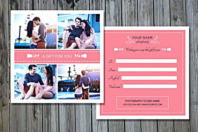 Gift Card Template Psd New the Advantages Of Fering Graphy Gift Certificate
