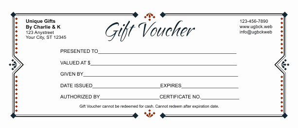 Gift Certificate Template Word Free Best Of Gift Voucher Template 3