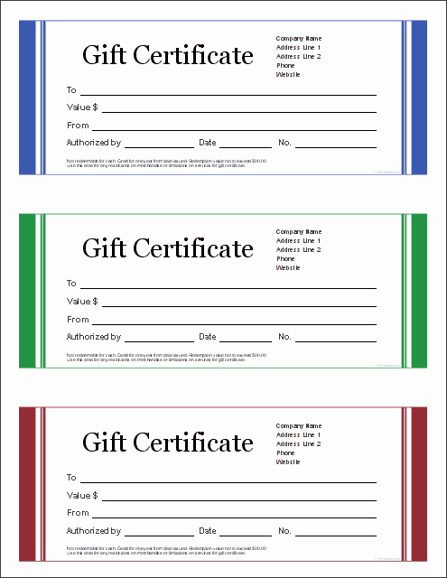 Gift Certificate Template Word Free New Free Gift Certificate Template and Tracking Log