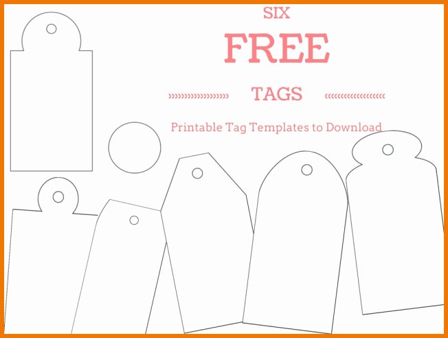 Gift Tag Template Word Inspirational Free Printable Gift Tag Templates for Word