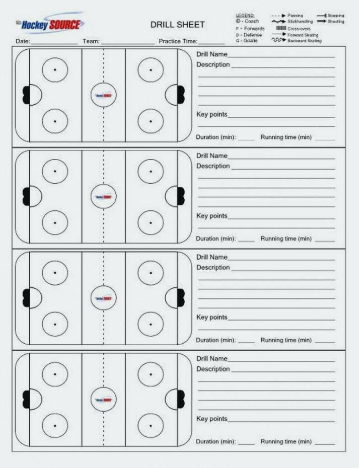 Golf Practice Schedule Template Lovely Great Blank Hockey Practice Plan Template Rink