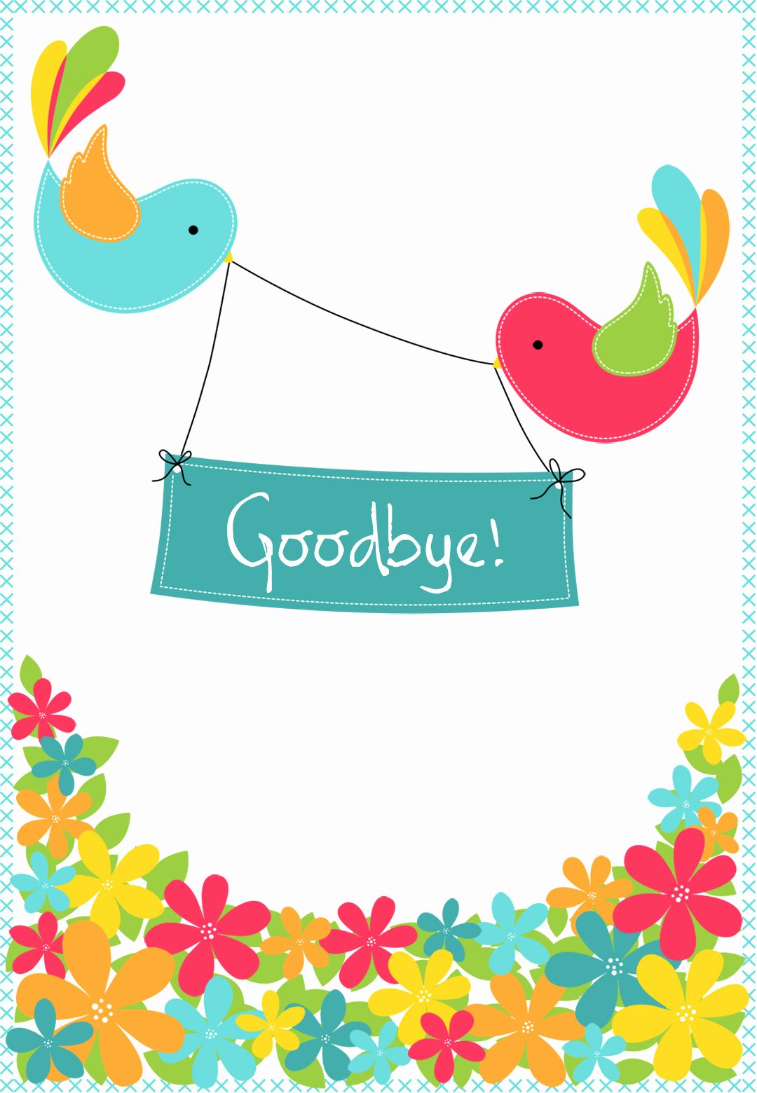 Good Luck Card Template Beautiful Goodbye From Your Colleagues Good Luck Card Free