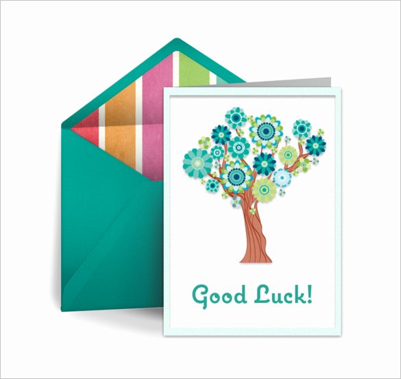 Good Luck Card Template Best Of 18 Good Luck Card Templates Psd Ai Eps