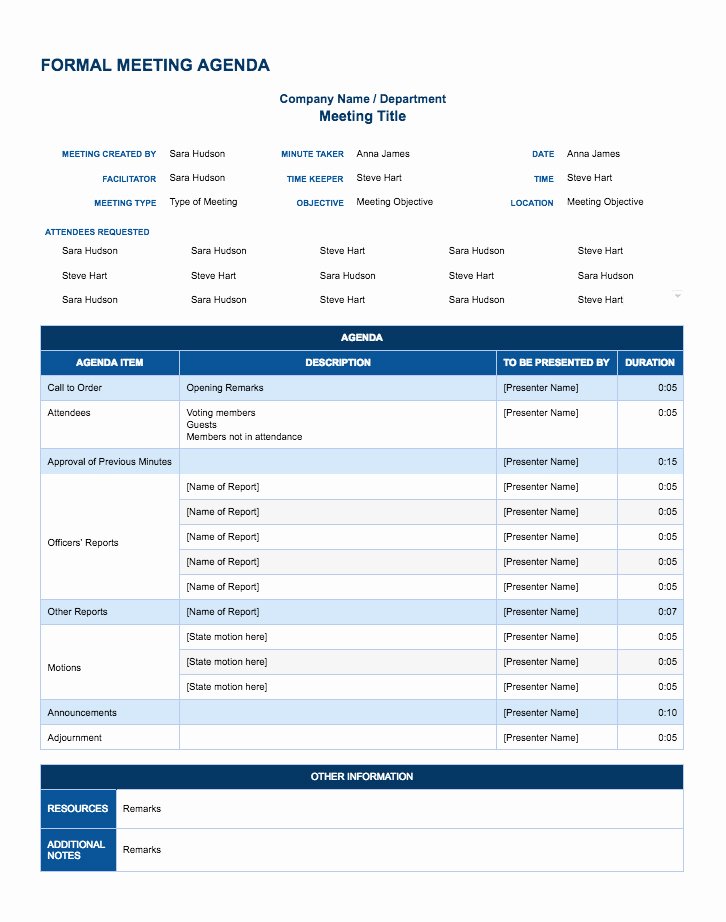 Google Docs Meeting Minutes Template Lovely Free Google Docs and Spreadsheet Templates Smartsheet