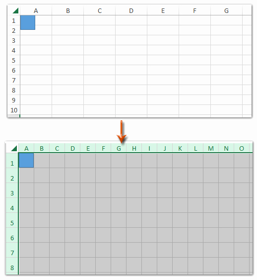 Graph Paper Template Excel Lovely How to Create Grid Paper Square Template In Excel