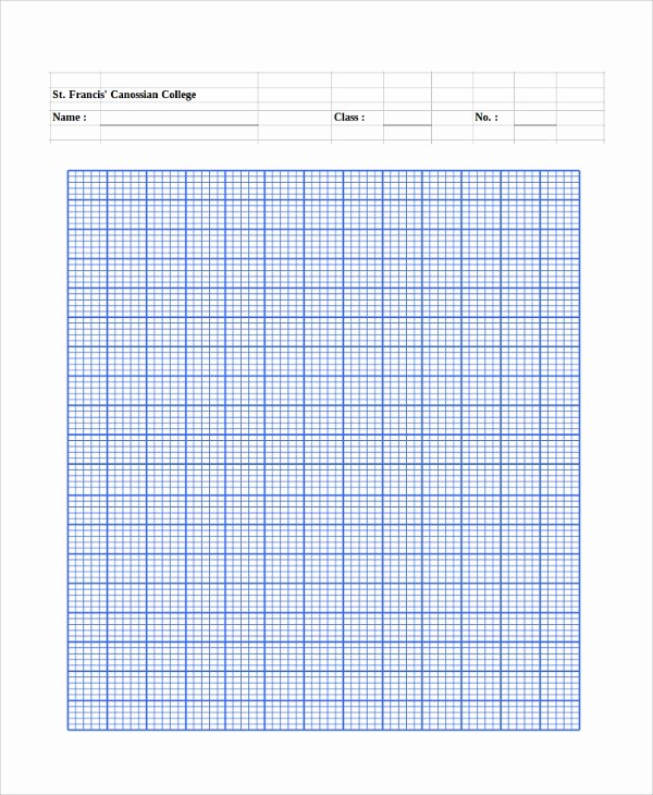 Graph Paper Template Excel Luxury 8 Printable Graph Paper Samples Examples Templates