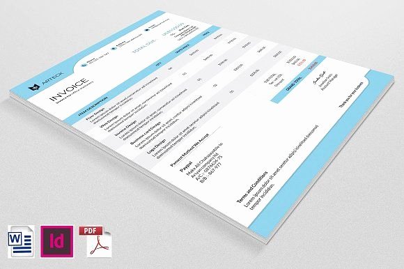 Graphic Design Invoice Template Indesign Unique 17 Best Ideas About Invoice Template On Pinterest