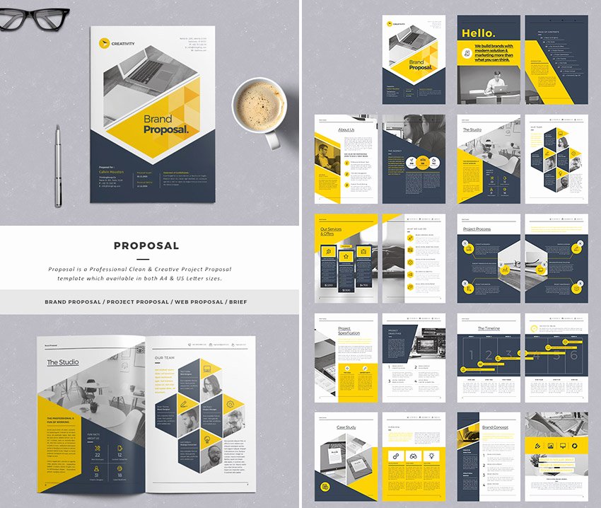 Graphic Design Proposal Template Beautiful 20 Best Business Proposal Templates for New Client Projects