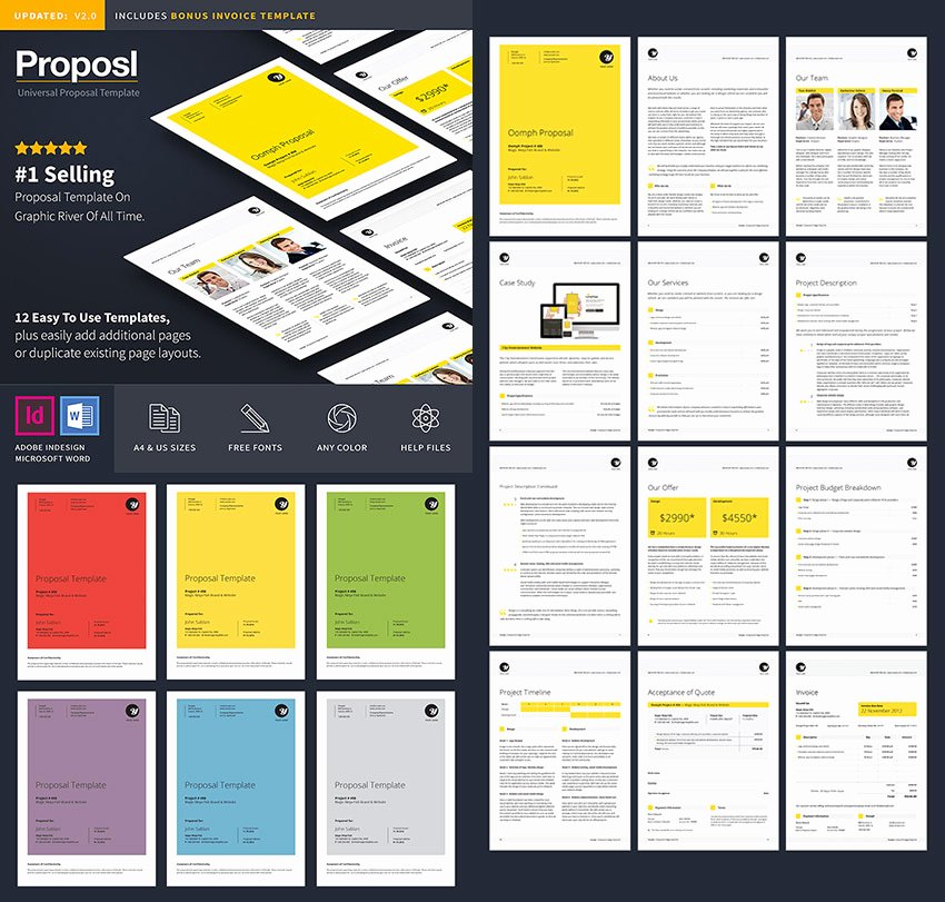 Graphic Design Proposal Template Fresh 20 Best Business Proposal Templates Ideas for New Client