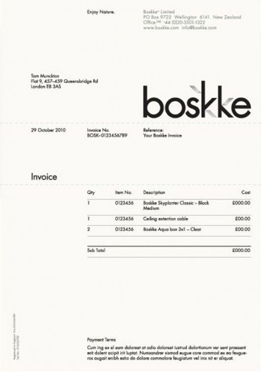 Graphic Designer Invoice Template Best Of 17 Best Ideas About Invoice Design On Pinterest