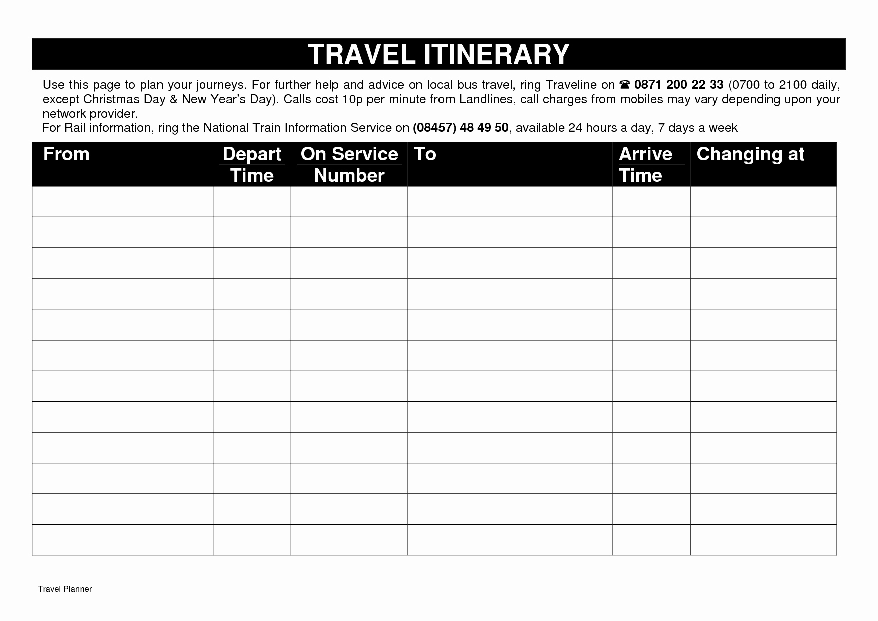 Group Travel Itinerary Template Inspirational 8 Best Of Weekend Trip Itinerary Template Printable