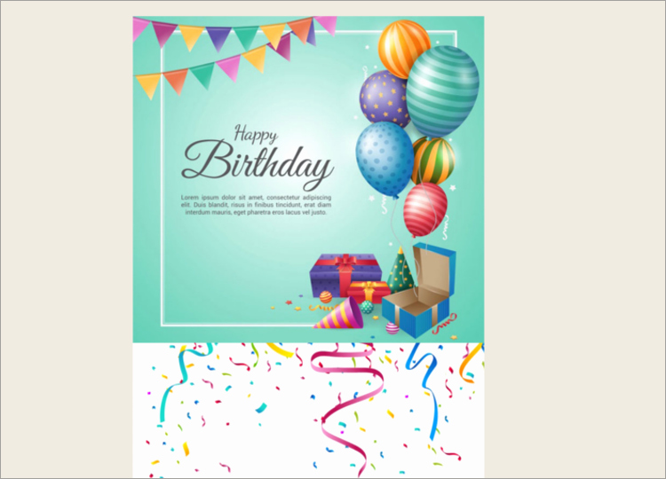 Happy Birthday Email Template Beautiful 15 Happy Birthday Email Templates Free &amp; Premium Designs