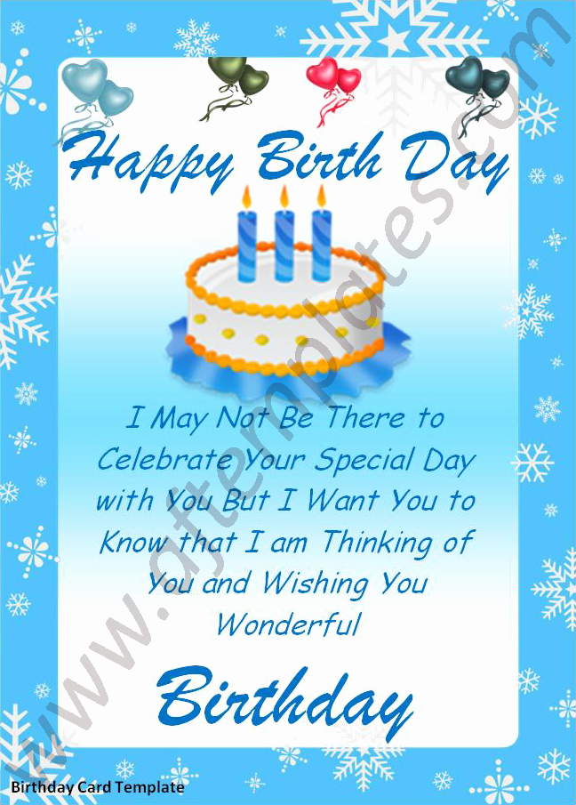Happy Birthday Template Word Awesome 17 Free Birthday Templates for Word Free Birthday