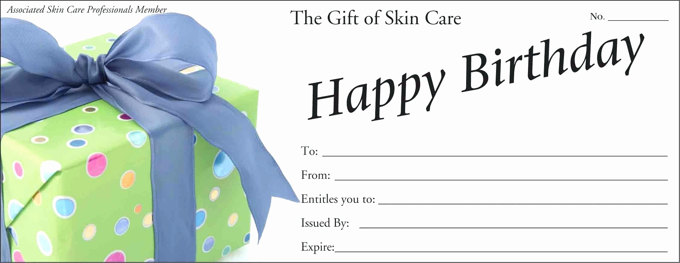 Happy Birthday Template Word Best Of Template Create A Gift Certificate Template