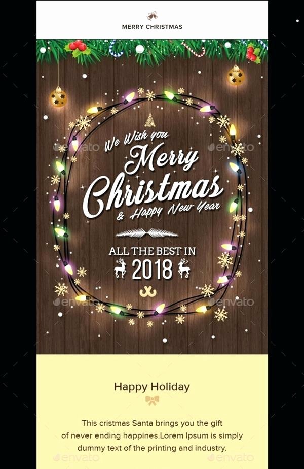 Happy New Years Email Template New A Modern Email Template Suitable for Holiday Wishes