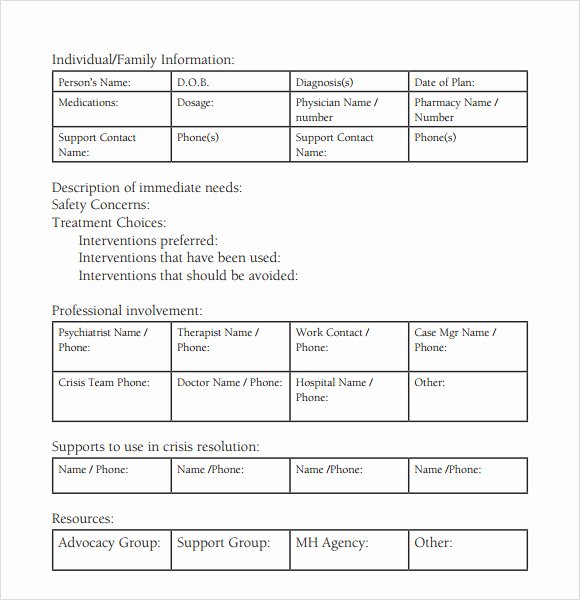 Health and Safety Plan Template Elegant 8 Sample Safety Plan Templates