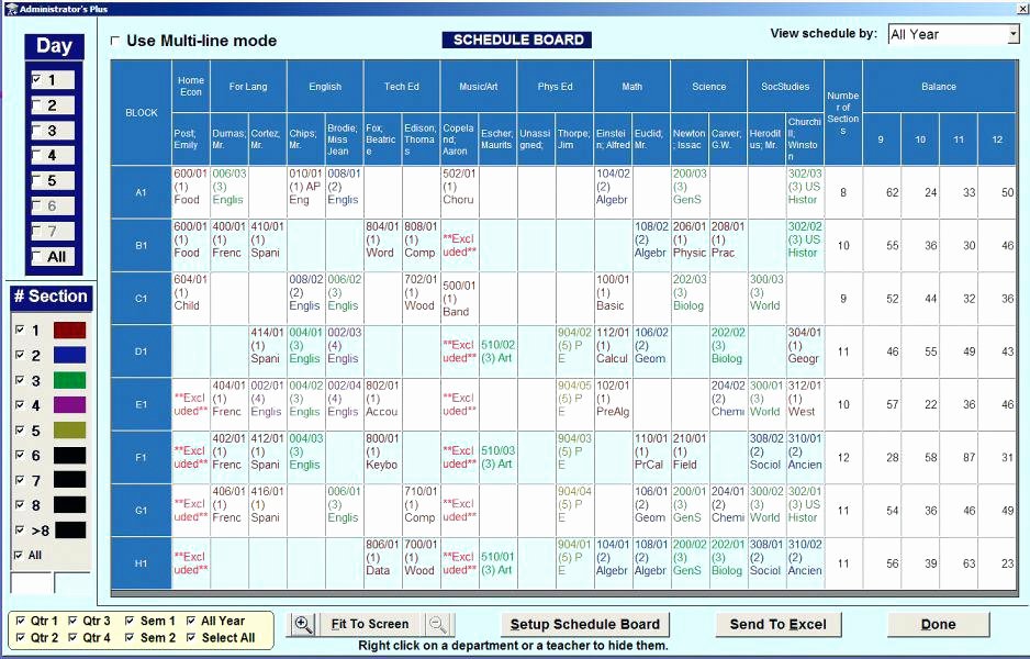 High School Schedule Template Inspirational Preschool Daily Schedule Template Free Blank School Weekly