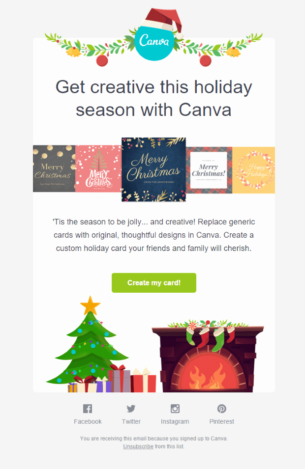 Holiday E Mail Template Fresh Christmas Email Template Ideas with 15 Inspirational Examples
