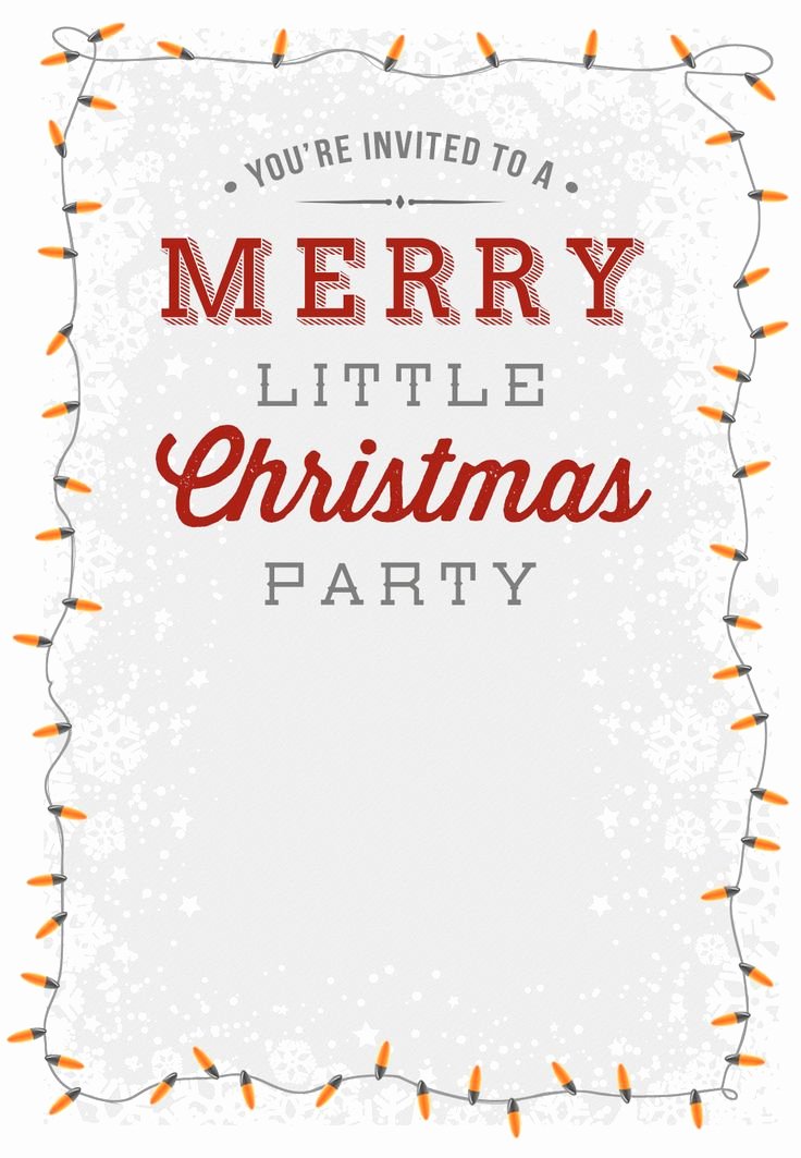 Holiday Party Invite Template Awesome Best 25 Free Christmas Invitation Templates Ideas On