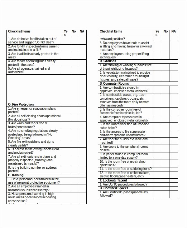 Home Inspection Report Template Pdf Awesome Home Inspection Checklist 13 Free Word Pdf Documents