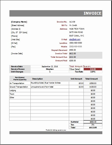 Home Repair Invoice Template Best Of 39 Best Images About Microsoft Excel Invoices On Pinterest