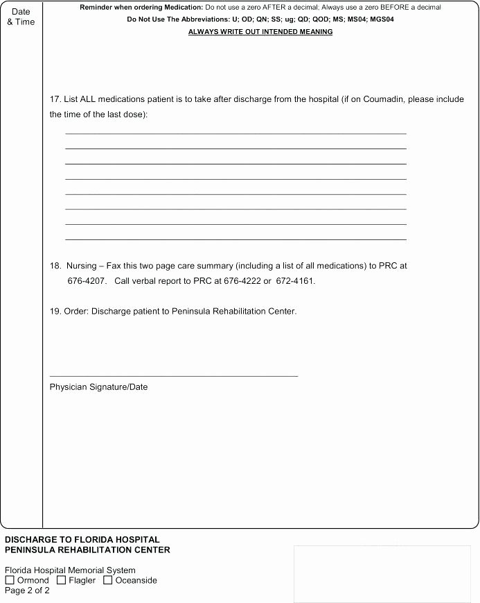 Hospital Release form Template Best Of form Template Hospital Discharge Example Exceptional