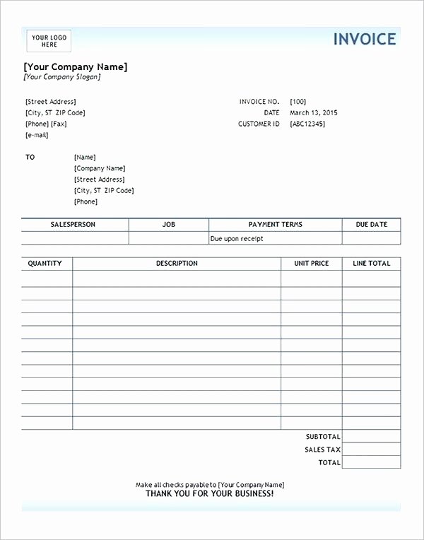 Hourly Invoice Template Excel Inspirational Hourly Invoice Template Excel 50 Elegant Electrician
