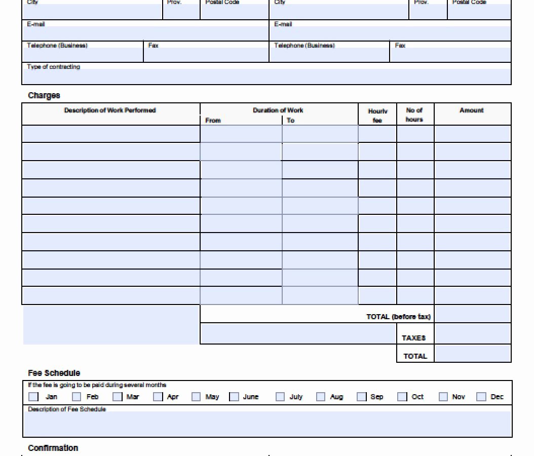 Hourly Invoice Template Excel Inspirational Invoice Template for Hourly Work Resume Templates Sales