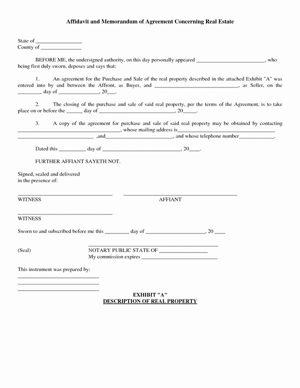 House Buying Contract Template New Real Estate Purchase Agreement form Free Sample forms
