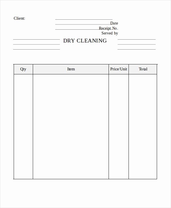 House Cleaning Invoice Template Fresh Cleaning Invoice Template 7 Free Word Pdf Documents