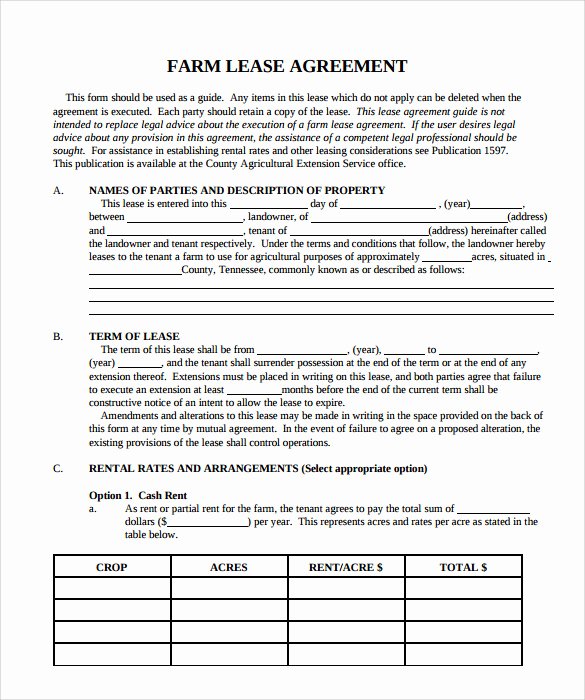 House Lease Agreement Template Lovely 9 Property Lease Agreement Templates to Download for Free