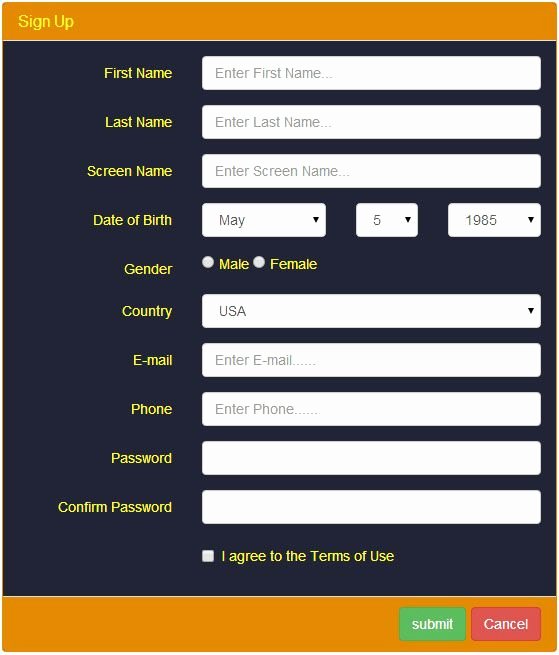 Html Registration form Template New 25 Unique Registration form Sample Ideas On Pinterest