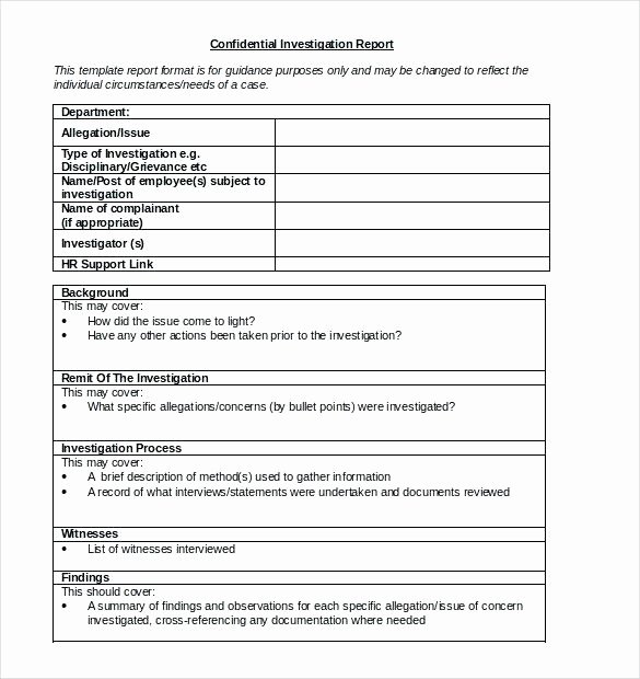 Human Resources Investigation Report Template Awesome Employee Meeting Template Monthly Board Agenda