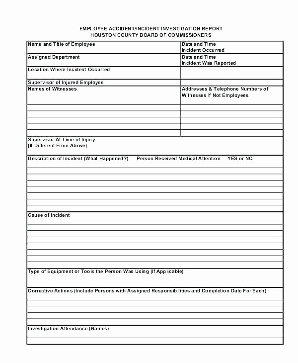 Human Resources Investigation Report Template Elegant Hr Investigation Template Workplace Investigation Report