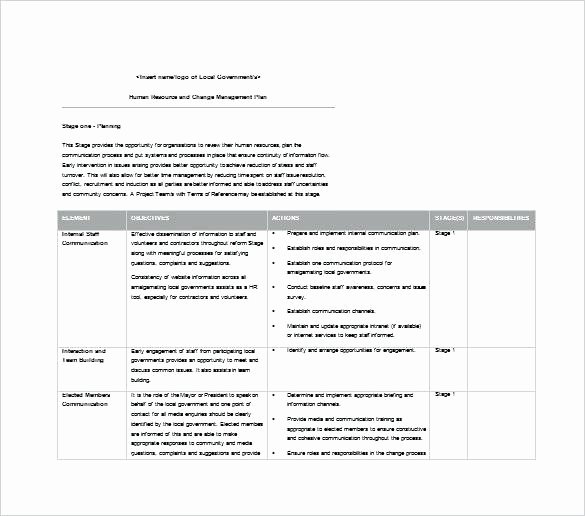 Human Resources Strategic Planning Template Fresh Human Resources Plan Template – Azserverfo