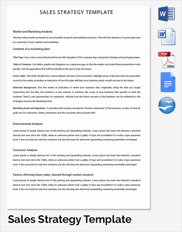 Human Resources Strategic Planning Template Unique 17 Sample Hr Strategy Templates