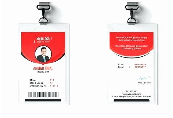 Id Card Template Photoshop Best Of Id Card Template