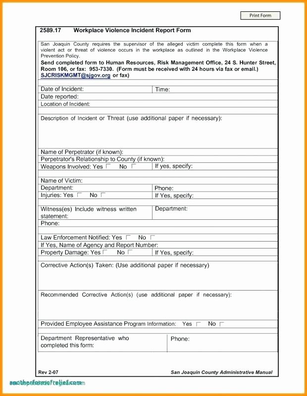 Incident Investigation Report Template New Hr Investigation Template Workplace Investigation Report