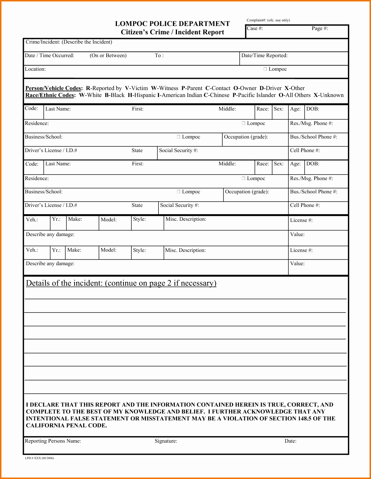 Incident Report Template Microsoft New Incident Report Template Microsoft Portablegasgrillweber