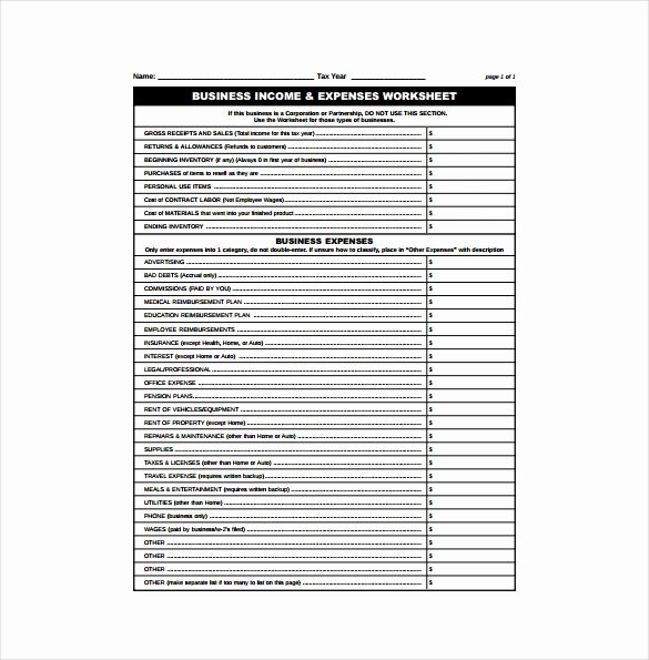 Income and Expense Worksheet Template Awesome Daily In E and Expenditure Account format In Excel