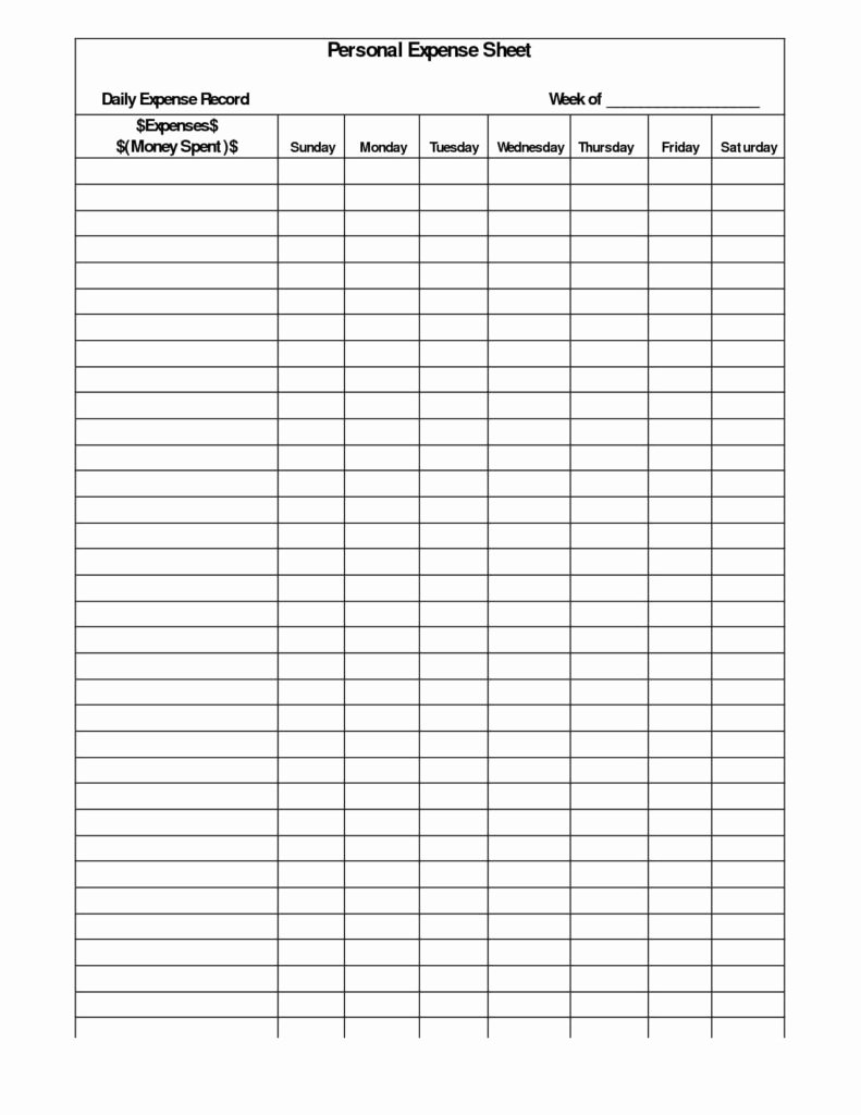 Income and Expense Worksheet Template Elegant Farm Expenses Spreadsheet