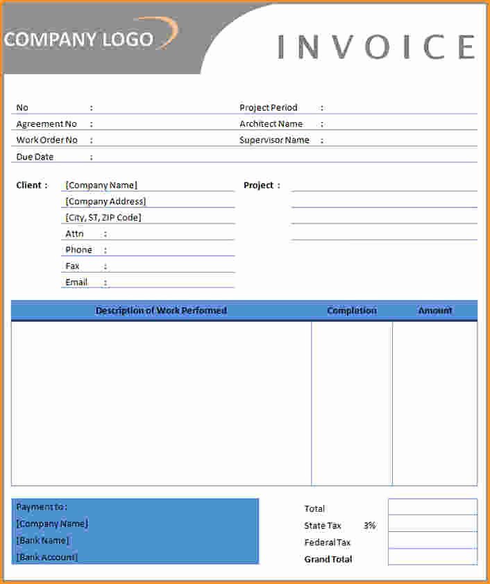 Independent Consultant Invoice Template Awesome 11 Independent Contractor Invoice Template