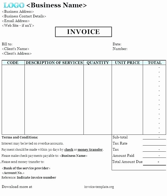 Independent Contractor Invoice Template Beautiful Contractors Invoices Free Independent Contractor Invoice