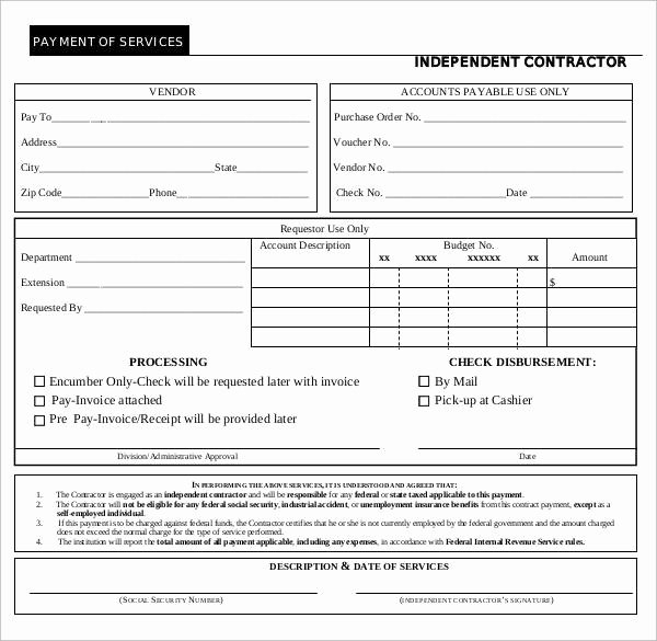 Independent Contractor Invoice Template Elegant 53 Blank Invoice Template Word Google Docs Google Sheets