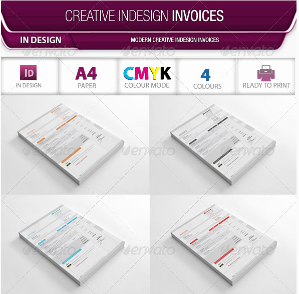 Indesign Invoice Template Free Elegant 7 Best Of Free Indesign Invoice Template Free