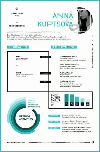 Infographic Resume Template Word Inspirational Creative Infographic Resume Design – the Art Programming