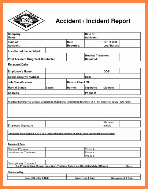 Information Security Incident Report Template Fresh 11 Information Security Incident Report Template
