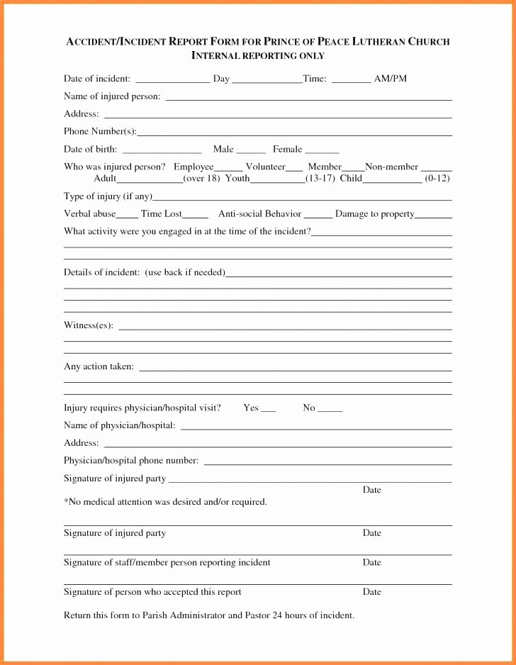 Information Security Incident Report Template Lovely to Puter Security Incident Report Template Information