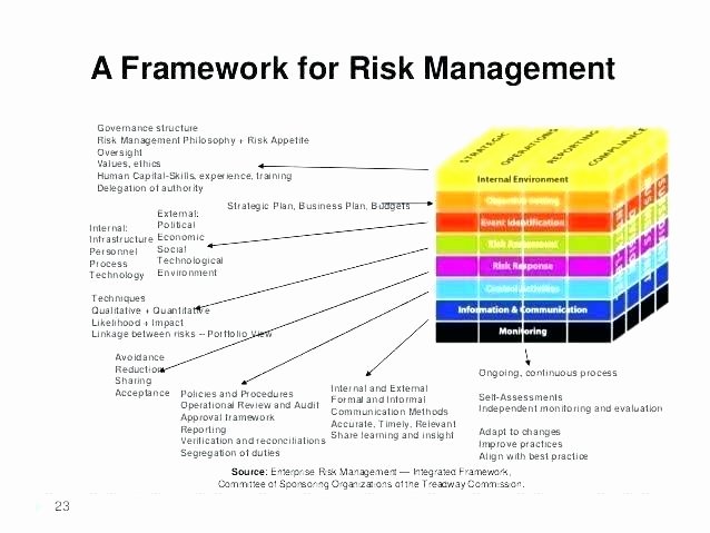 Information Technology Risk assessment Template Awesome Risk Management Business Plan Example Information